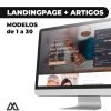 Plano Landing Page + Artigos